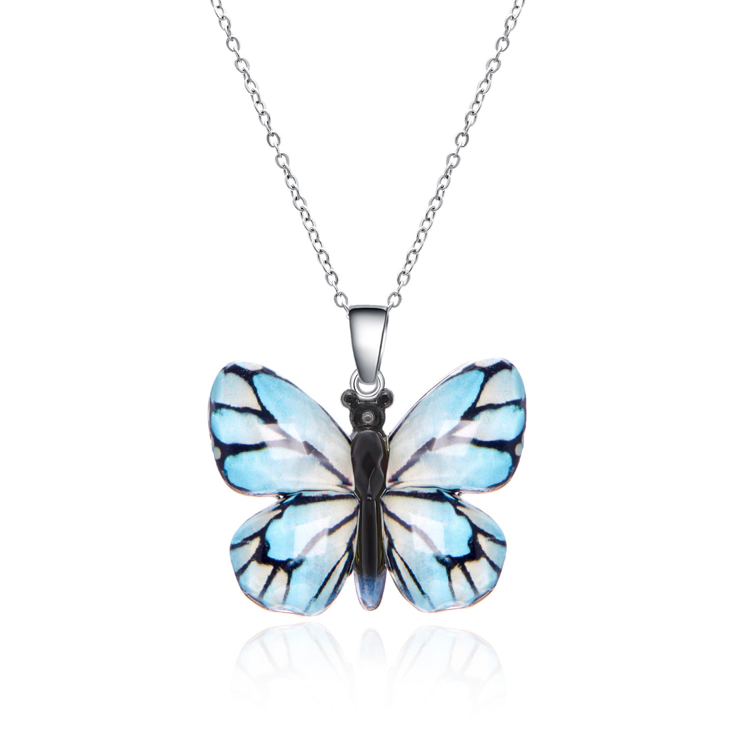 Wholesale  stainless steel butterfly necklace