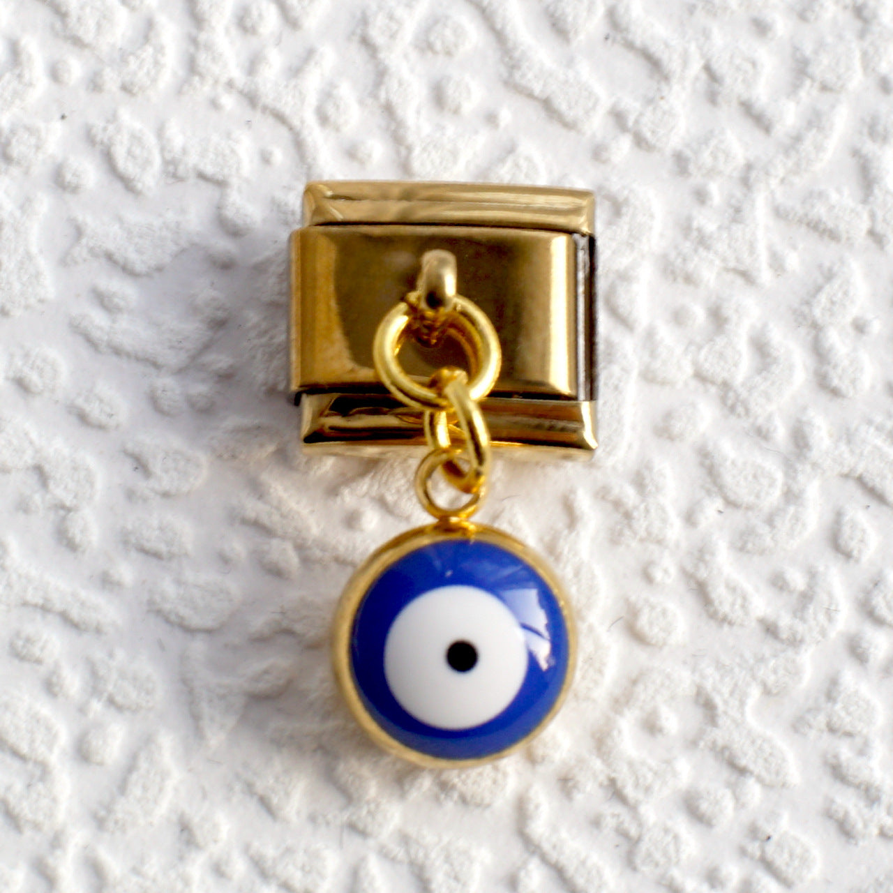 Wholesale 5pcs Italian Charm Bracelet 9mm DIY Splicing Gold Series Pendant Stainless Steel Composable Bracelet