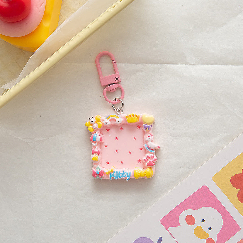 Wholesale Cartoon Creative Photo Frame Keychain