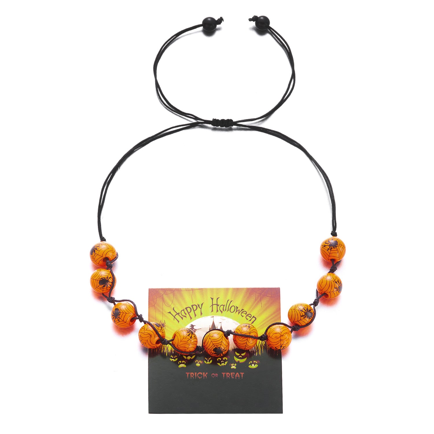 Wholesale Halloween beaded necklace tassel beads funny necklace