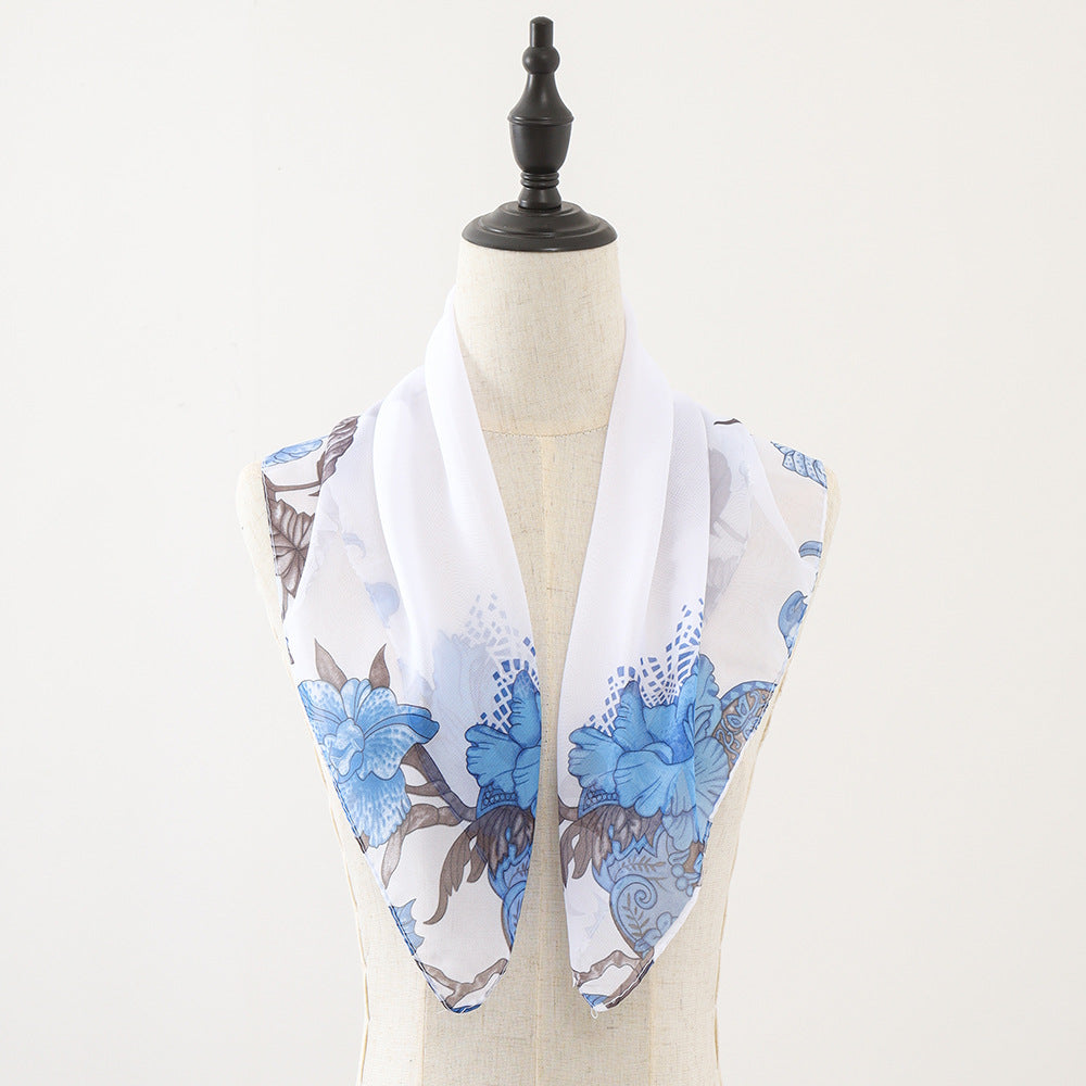 Wholesale Leopard print large square scarf