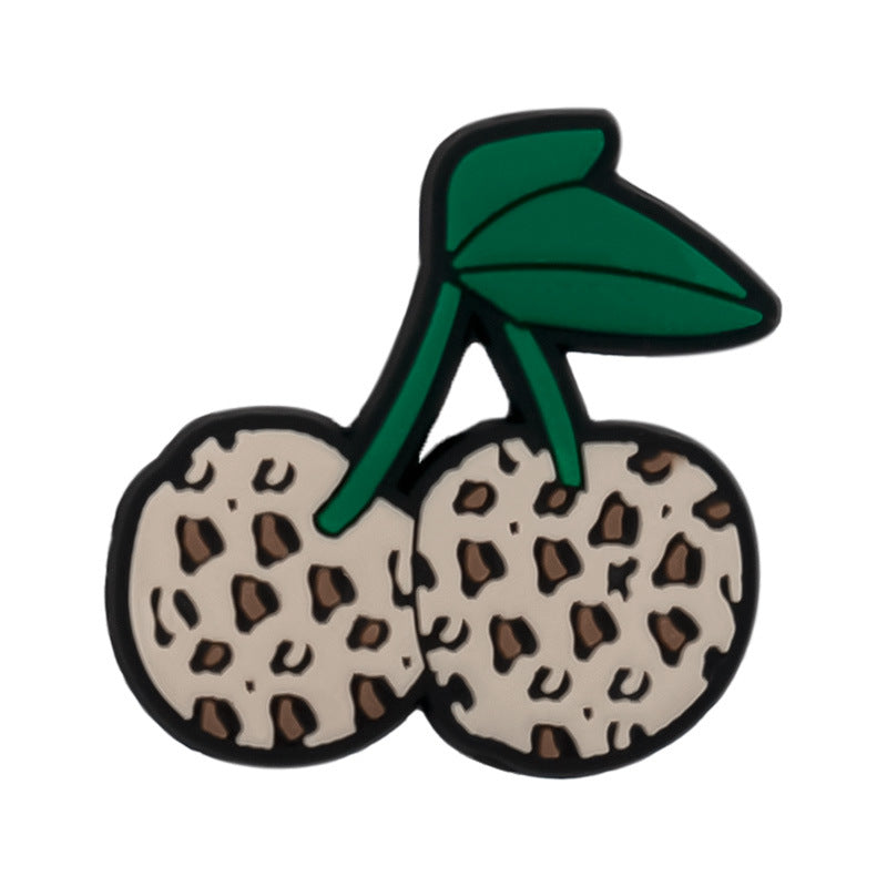 Wholesale Random 100pcs Leopard Print Series Shoes Accessories Shoes Charms