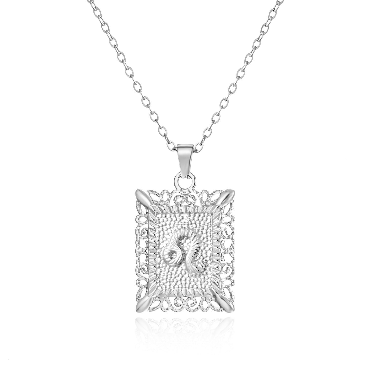Wholesale Stainless steel twelve constellations necklace