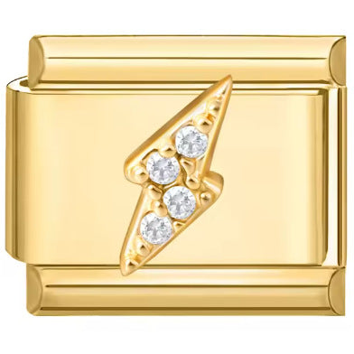 Wholesale Italian Charm Bracelet 9mm DIY Zircon Girls  Creative Stainless Steel Composable Bracelet