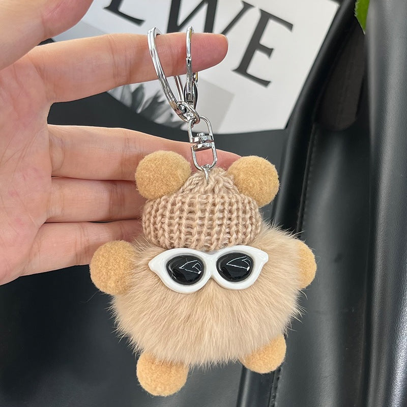 Wholesale Plush Briquettes Monster Keychains ACC-KC-Chengx003