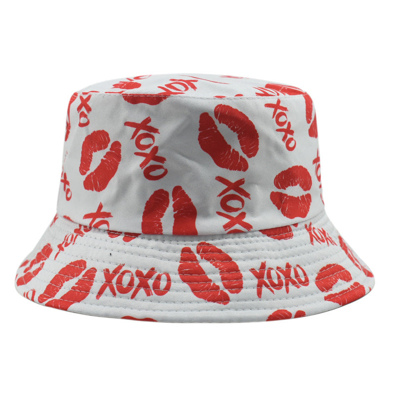 Wholesale Vintage Printed Fashion Cartoon Graffiti Bucket Hat ACC-HT-Xiny013