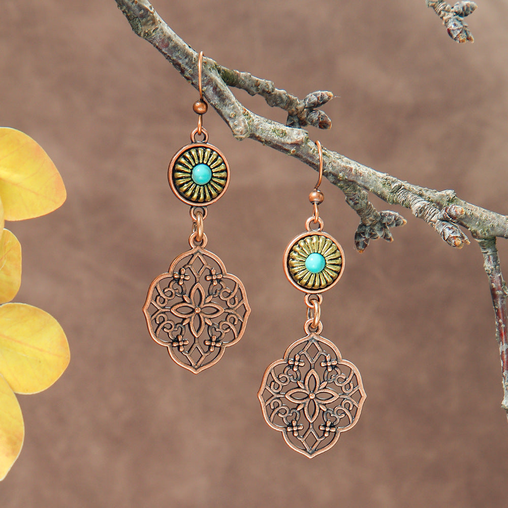 Wholesale Bohemian Geometric Earrings Fashion Accessory Boutique Resale