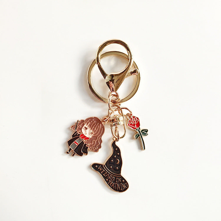 Wholesale Cartoon Cute Alloy Keychain ACC-KC-QiChen001