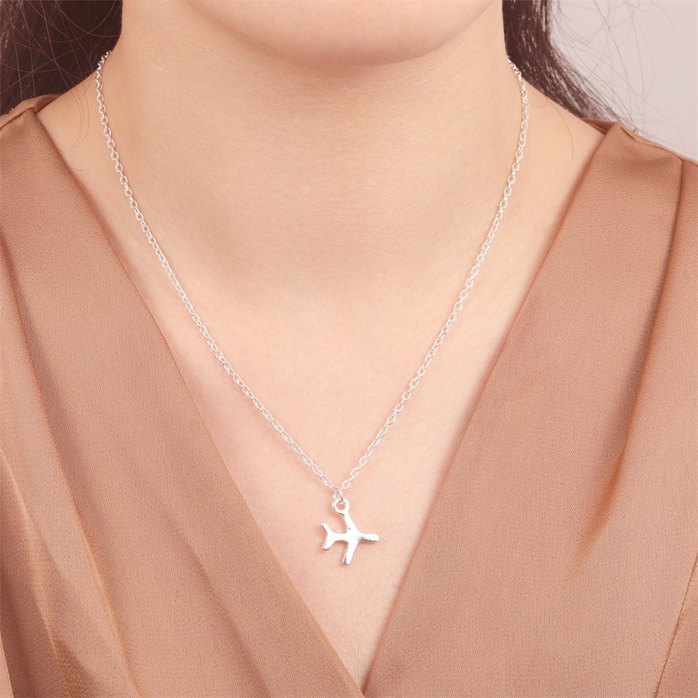 Wholesale  Alloy Necklace  Airplane Jewelry