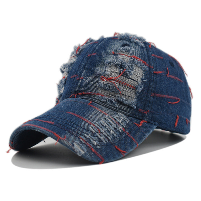 Wholesale  Raked Baseball Cap  All-match Personalized Cap