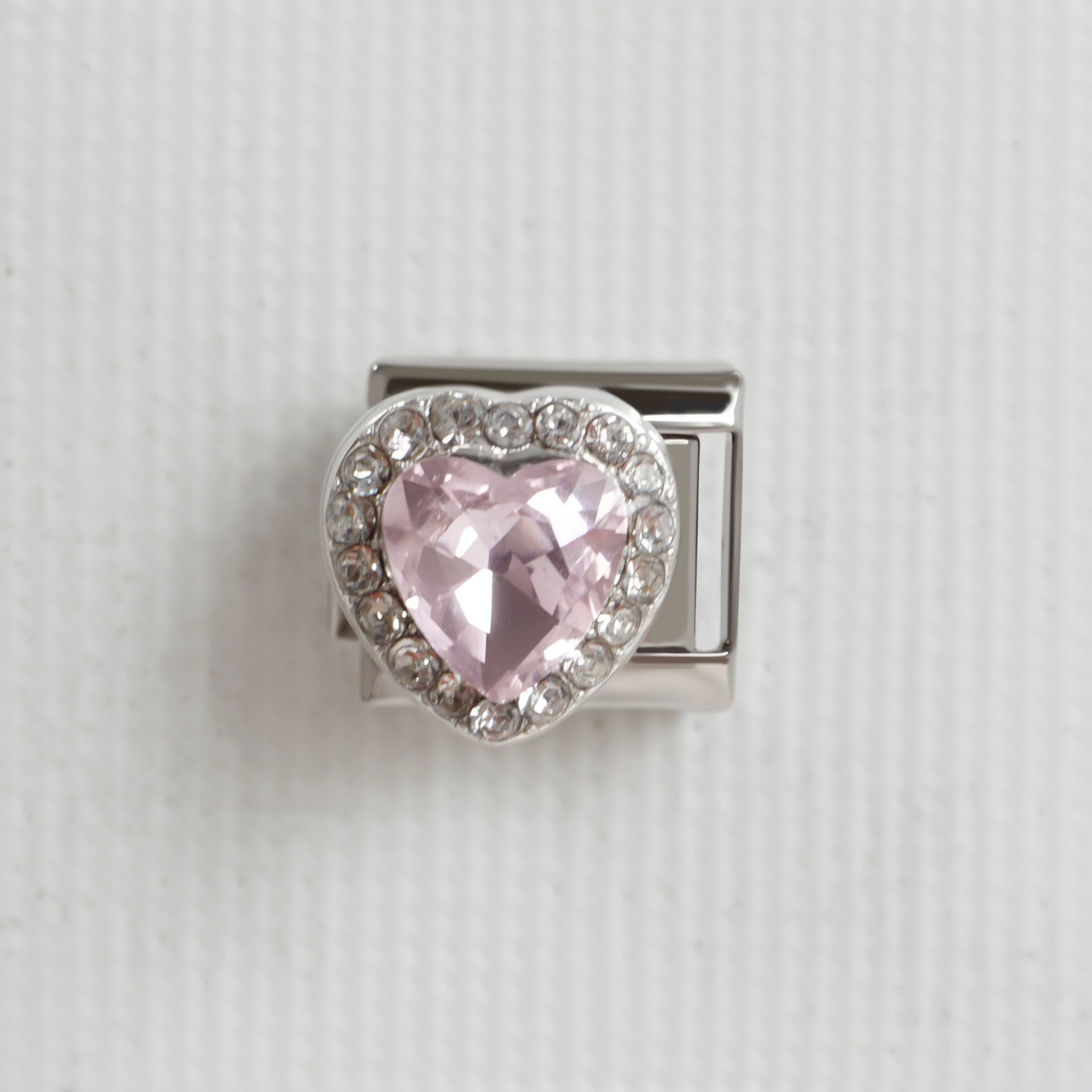 Wholesale 5pcs/pack Makeup &  Accessories Enamel Italian Charms Single Section Creative Stainless Steel Composable Bracelet