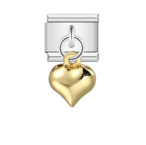 Wholesale Italian Module Bracelet Single Shell Pearl Titanium Steel Strap  Charms