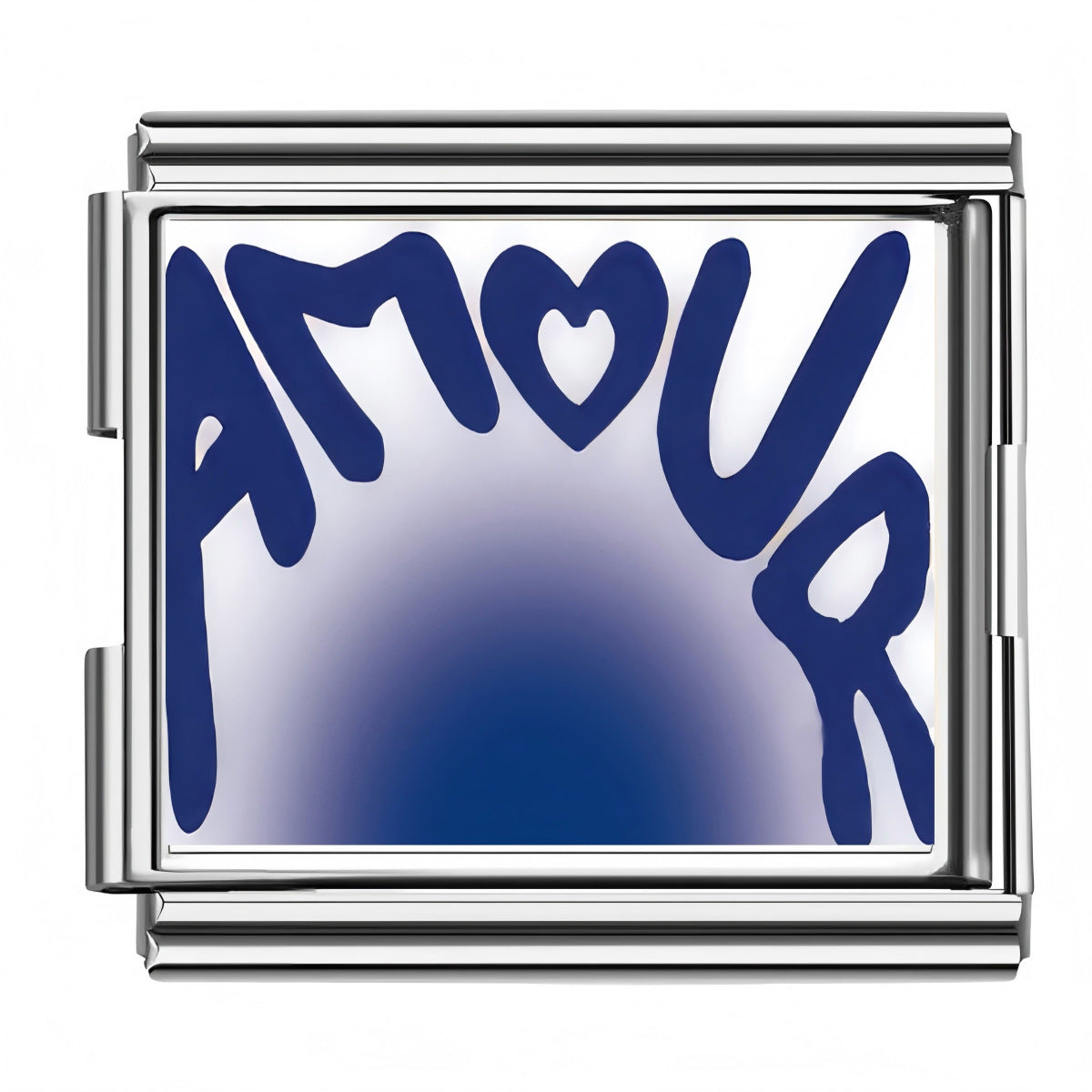 Wholesale Italian Charm Bracelet 9mm DIY Splicing Love Sunset Stainless Steel Composable Bracelet