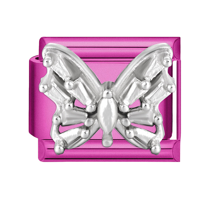 Wholesale 9mm Italian Charm Starter Bracelets DIY Pendant Stainless Steel Composable Bracelet