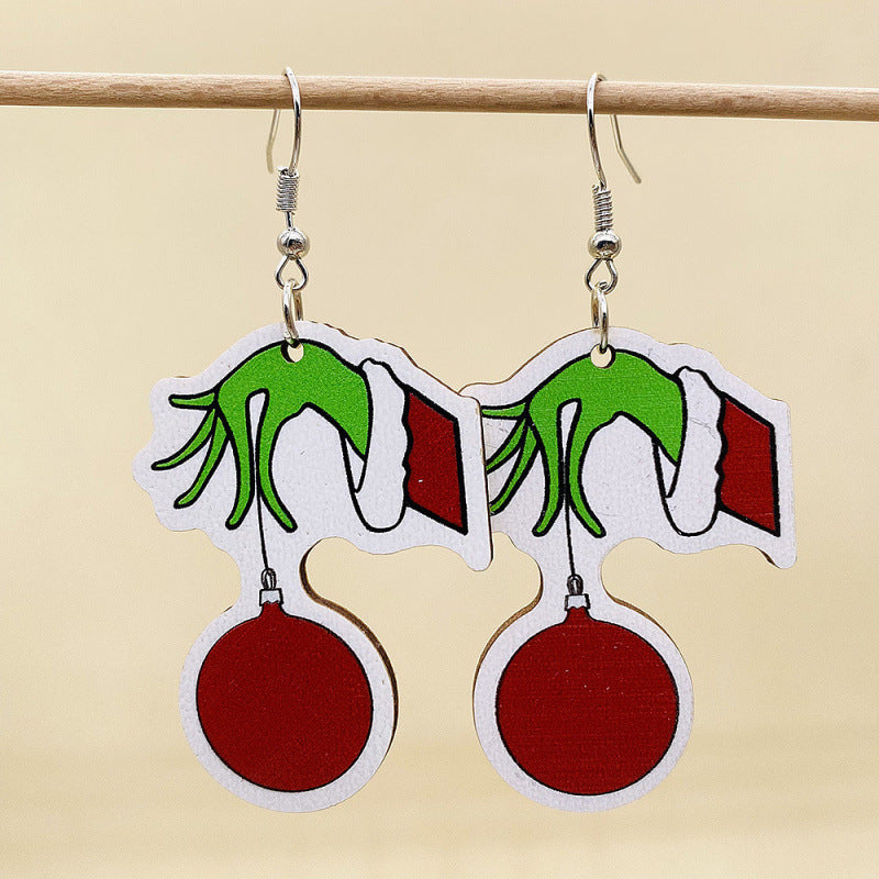Wholesale Christmas cartoon  series earrings