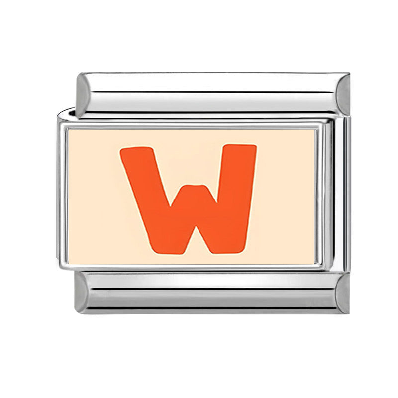 Wholesale 9mm Italian Charm Starter Bracelets DIY Letter Series Stainless Steel Composable Bracelet