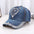 Wholesale Rhinestone Washed Denim Baseball Cap