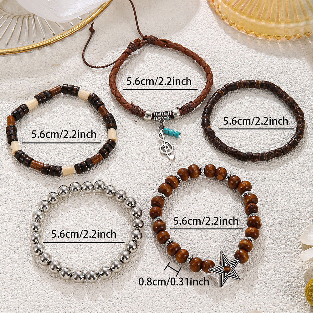 Wholesale Bohemian Stacked Bracelet Set
