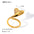 Wholesale  love ring simple design 18k gold stainless steel ring
