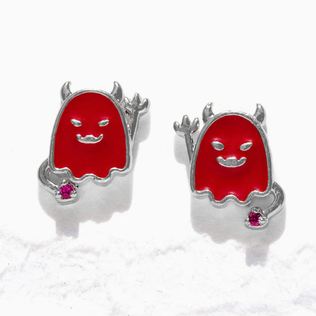 Wholesale Halloween Black Cat Pumpkin Skull Head Earrings