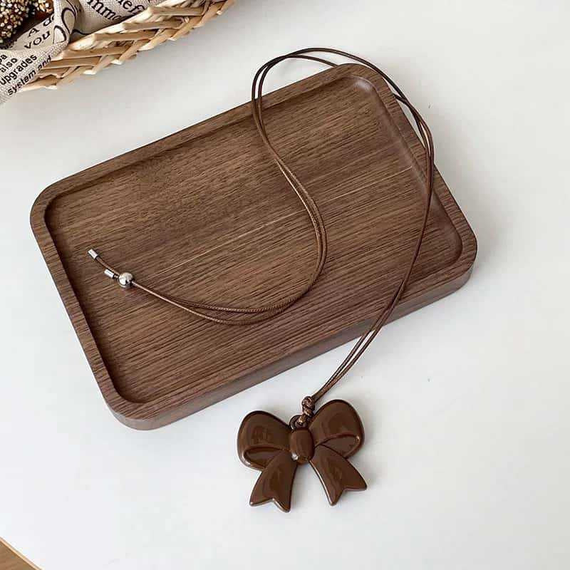 Wholesale Tourmaline  Necklace  Light Luxury Clavicle Chain