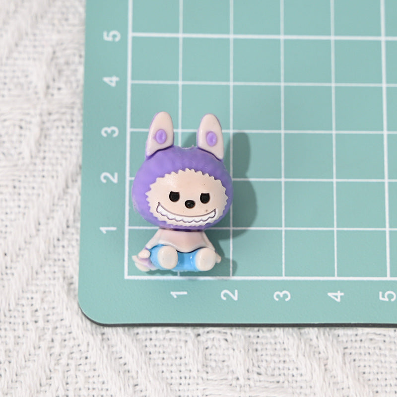 Wholesale 10pcs Rubber Cute Cartoon  DIY Bead Accessories