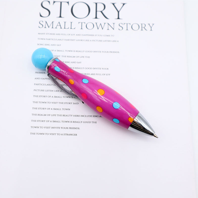 Wholesale  Short Twist Bowling Chubby Ball Pen