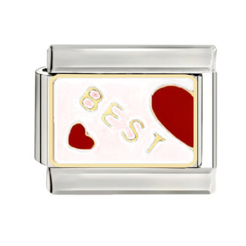 Wholesale  Italian Charm Bracelet 9mm DIY Oil-Drip Color Creative Stainless Steel Composable Bracelet