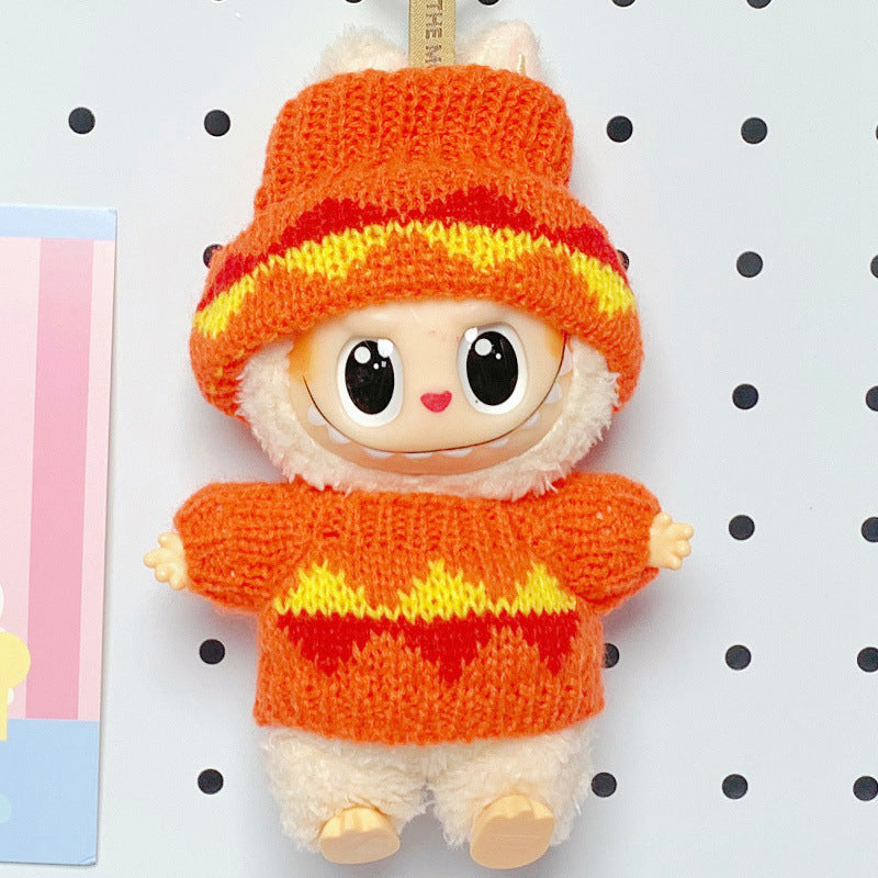 Wholesale Cute cartoon mini doll clothes