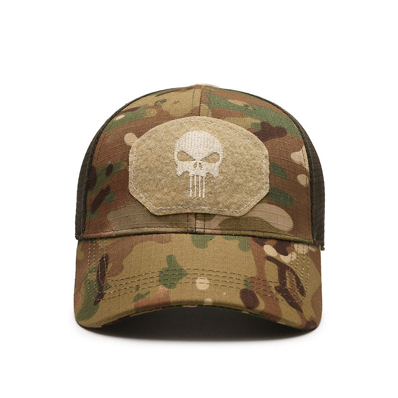 Wholesale Skull Cotton Mesh Hat Men's Baseball Cap ACC-HT-XuanWei002