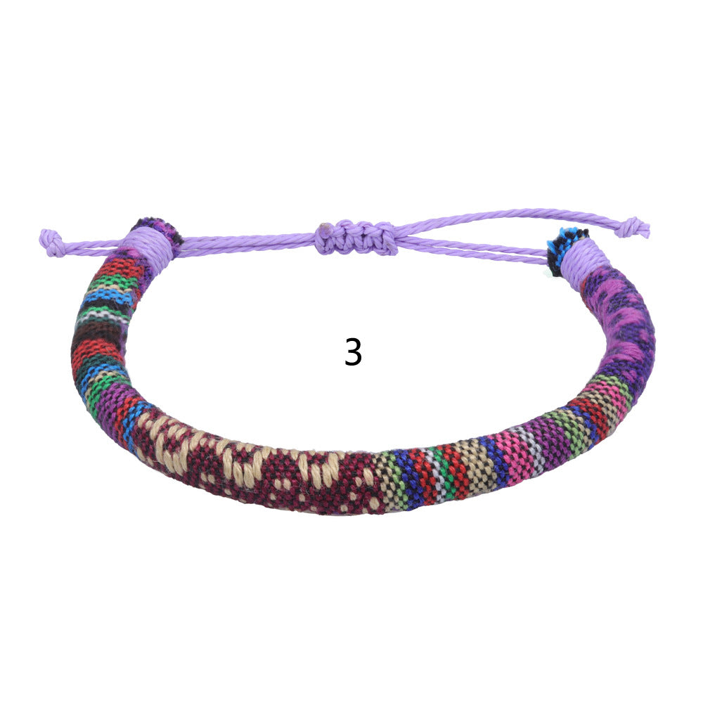 Wholesale Bohemian Ethnic Style Handmade Woven Bracelet