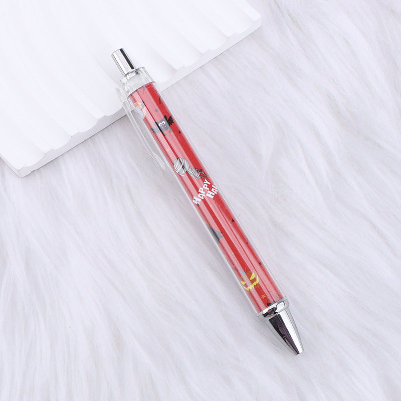 Wholesale Pink Bow Heart Roll Paper Ballpoint Pen