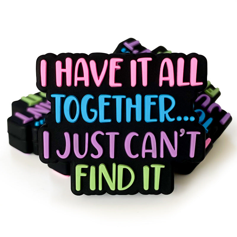 Wholesale 10pcs Silicone Beads Focal Beads DIY Beaded Pen Accessories ACC-BDS-WDX212