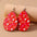 Wholesale Valentine's Day Water Drop Cute Wooden Earrings