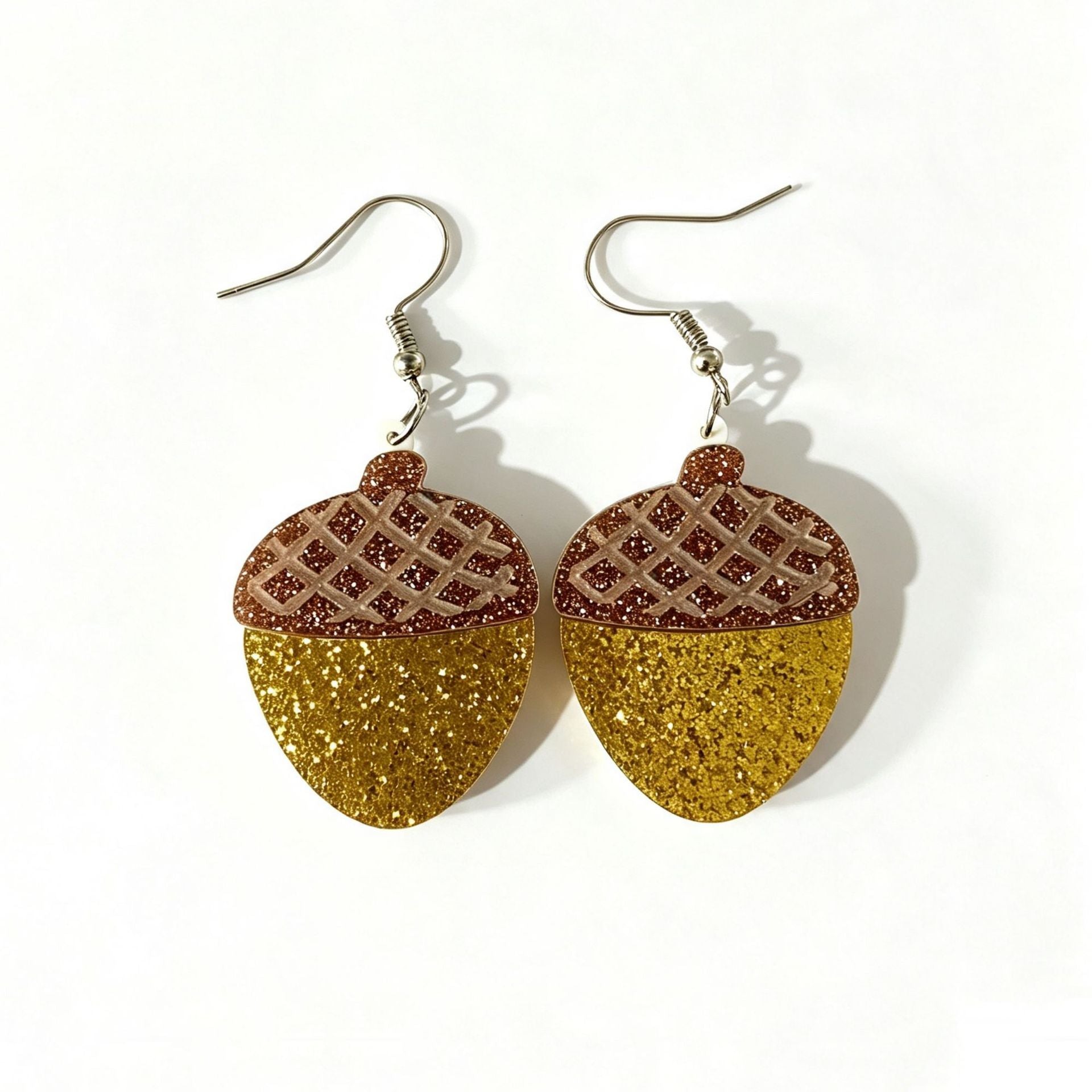 Wholesale Cute Turkey Maple Leaf Pinecone Acrylic Earrings For Thanksgiving Party Holiday Jewelry Accessory