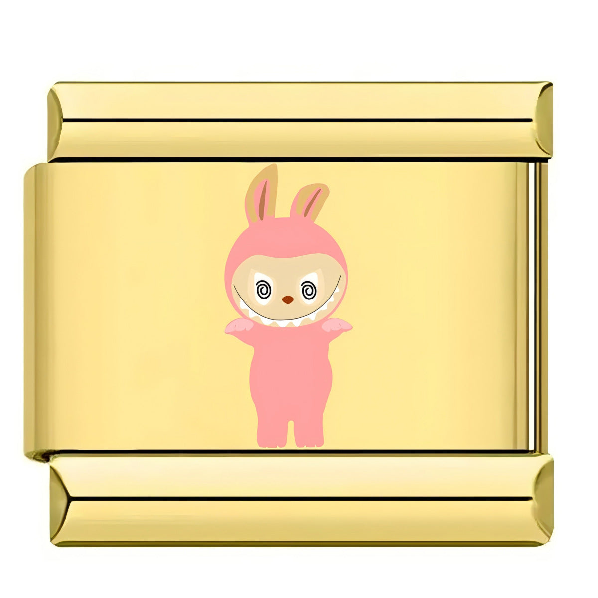 Wholesale 10pcs Italian Charm Bracelet 9mm DIY Splicing Cartoon Cute Stainless Steel Composable Bracelet