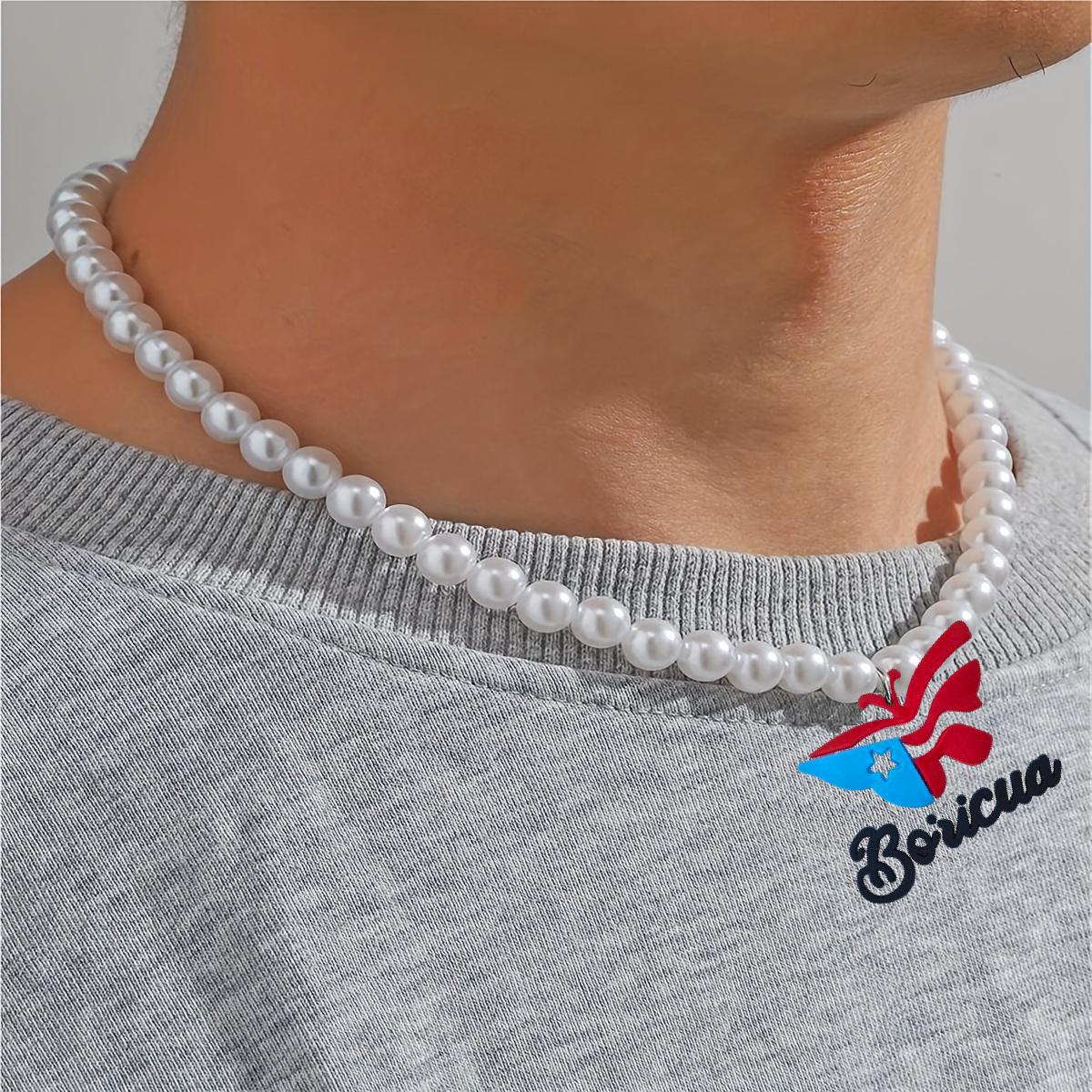 Wholesale American Independence Day Series Pearl Necklace
