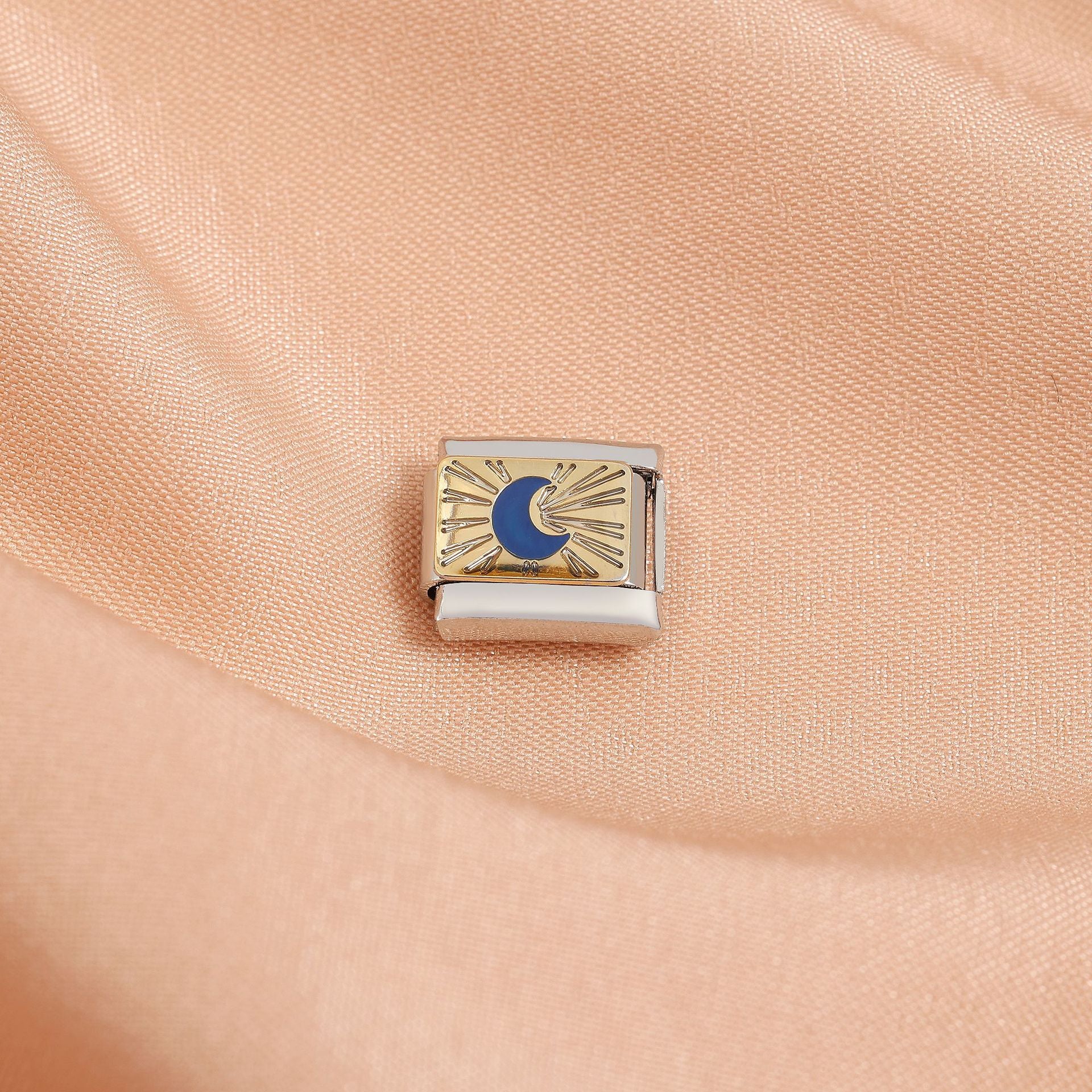 Wholesale Italian Charm Bracelet 9mm DIY Splicing Cute Creative Pattern Stainless Steel Composable Bracelet