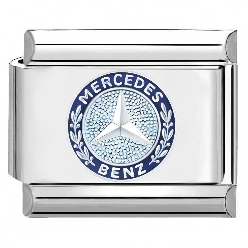 Wholesale 10pcs Italian Charm Bracelet 9mm DIY Splicing Car Logo Heart Moon Stainless Steel Composable Bracelet