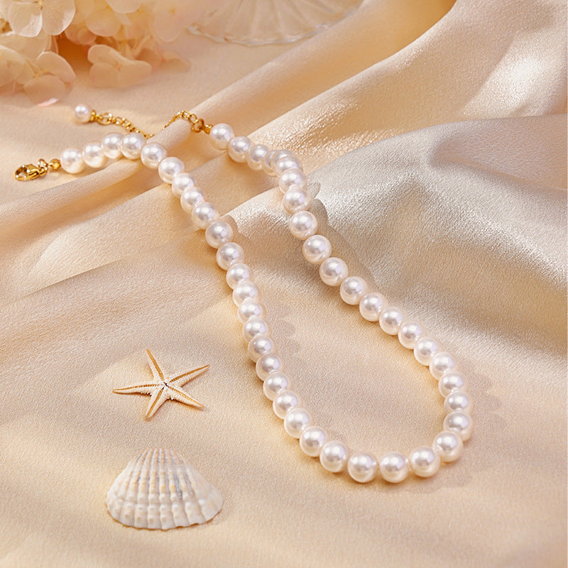 Wholesale Pearl Necklace Clavicle Collar ACC-NE-Meihun001