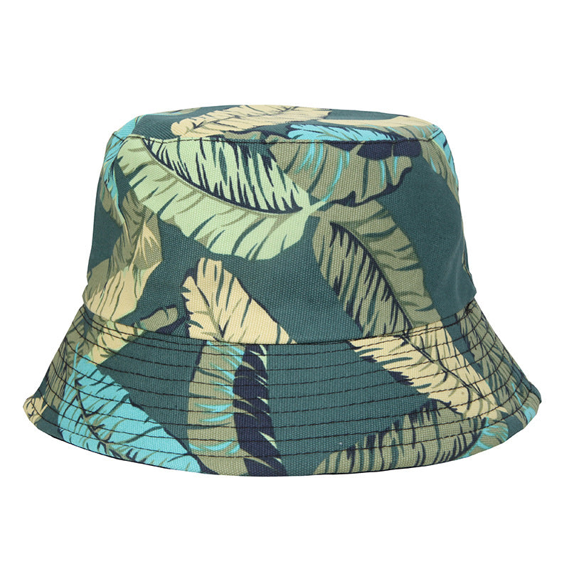 Wholesale  Coconut Leaves Cool Fisherman Hat Bucket Hat