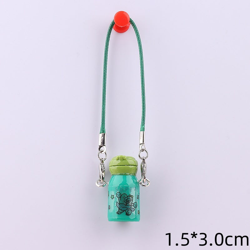 Wholesale Cute cartoon mini kettle thermos cup doll accessories