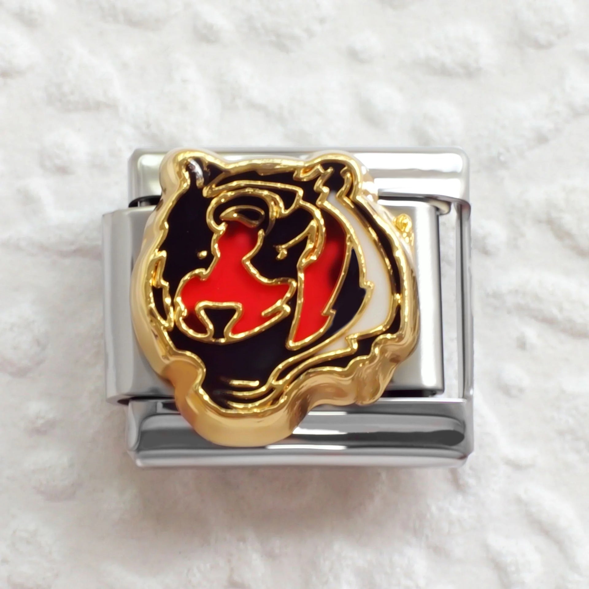 Wholesale  5pcs Italian Charm Bracelet 9mm DIY Splicing Animal Pearl Stainless Steel Composable Bracelet