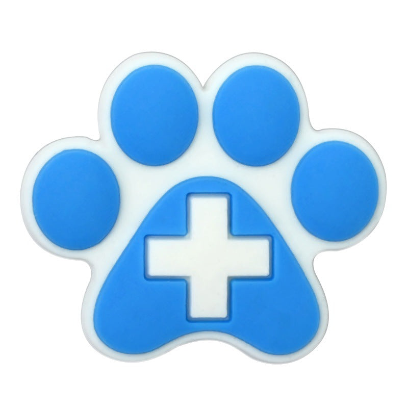 Wholesale Random 100pcs Pet Medical Series PVC Soft Rubber Shoe Buckle Decoration