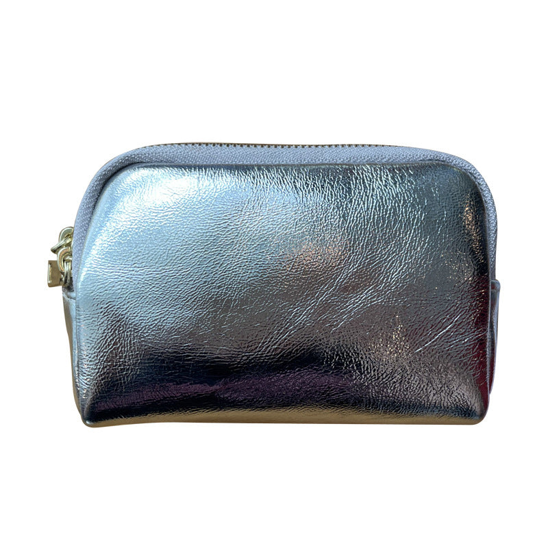 Wholesale Cowhide Simple Three Zipper Wallet ACC-WT-Muqu003