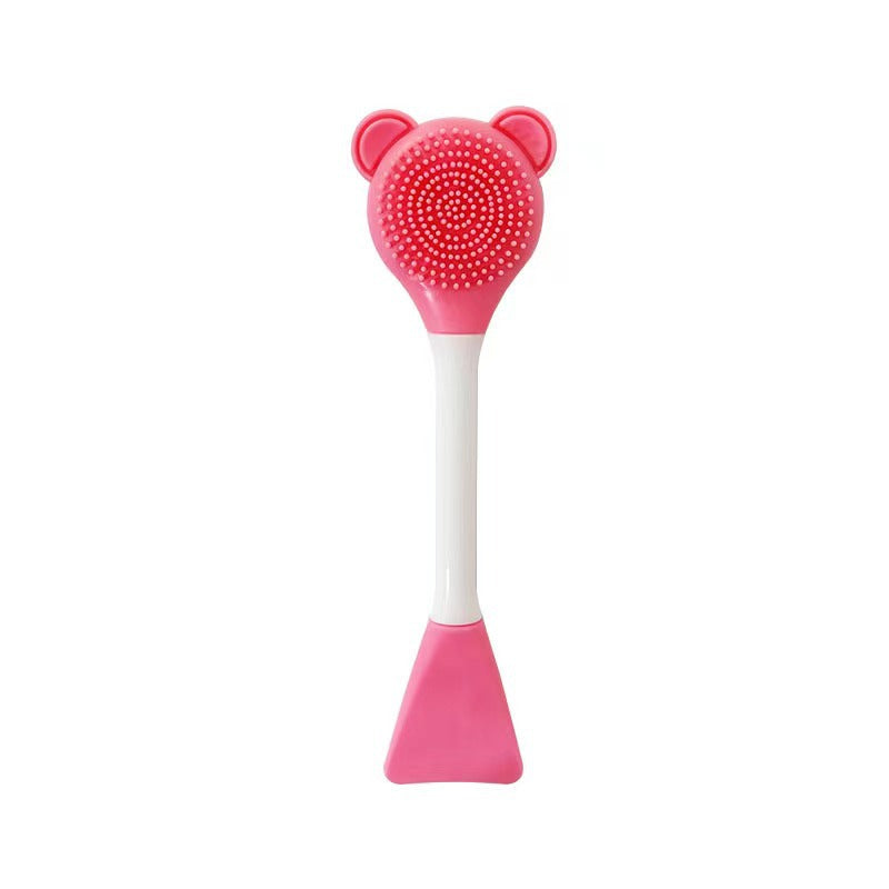Wholesale Double Head Facial Mask Brush Mud Mask Brush Makeup Brush ACC-MB-Ruij003
