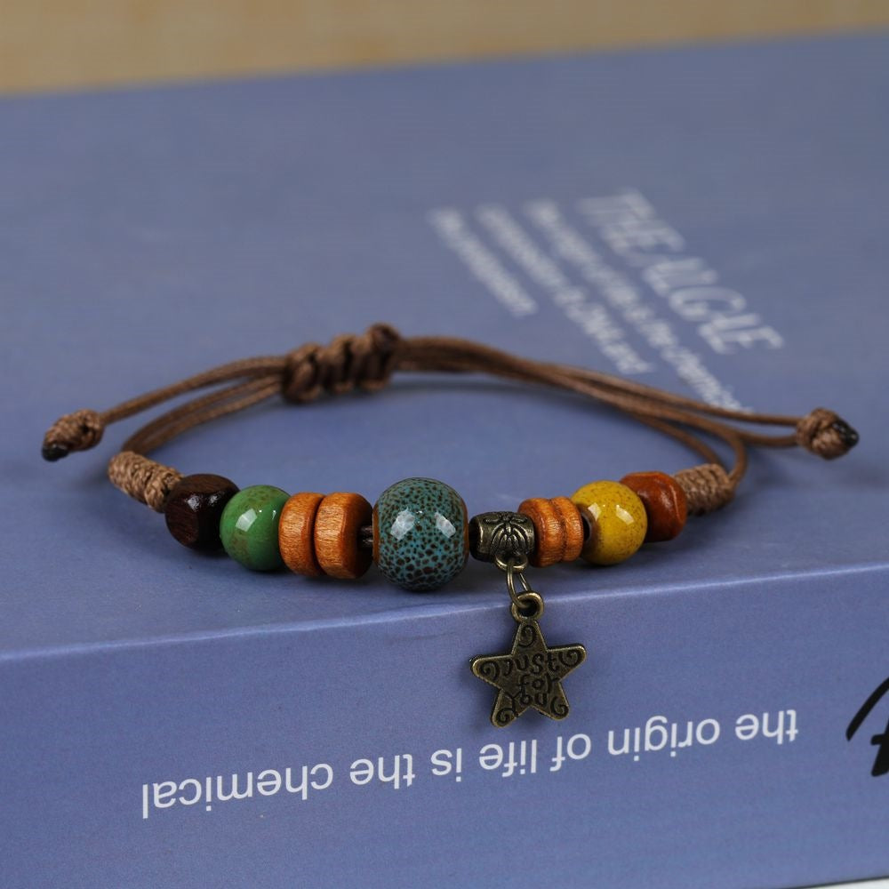 Wholesale Ethnic Style Pine Cone Bracelet ACC-BT-YXH001