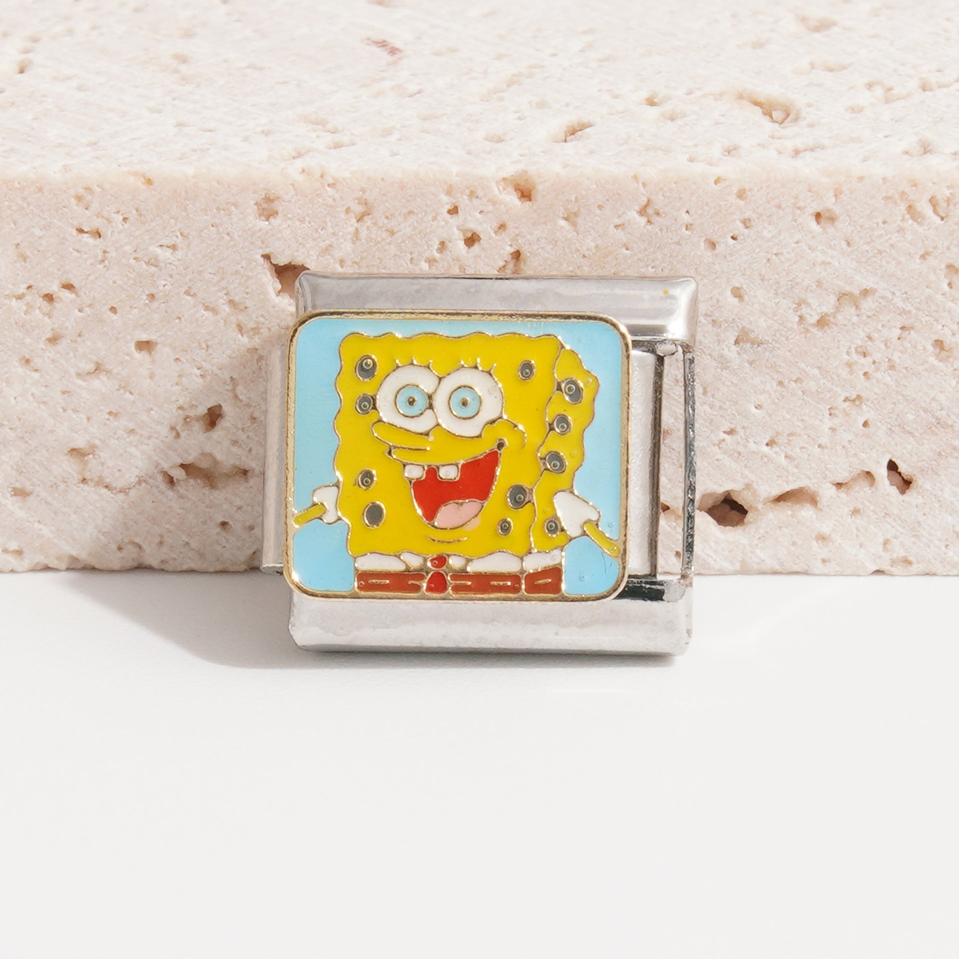 Wholesale Italian Charm Bracelet 9mm DIY Splicing Cute Creative Stainless Steel Composable Bracelet