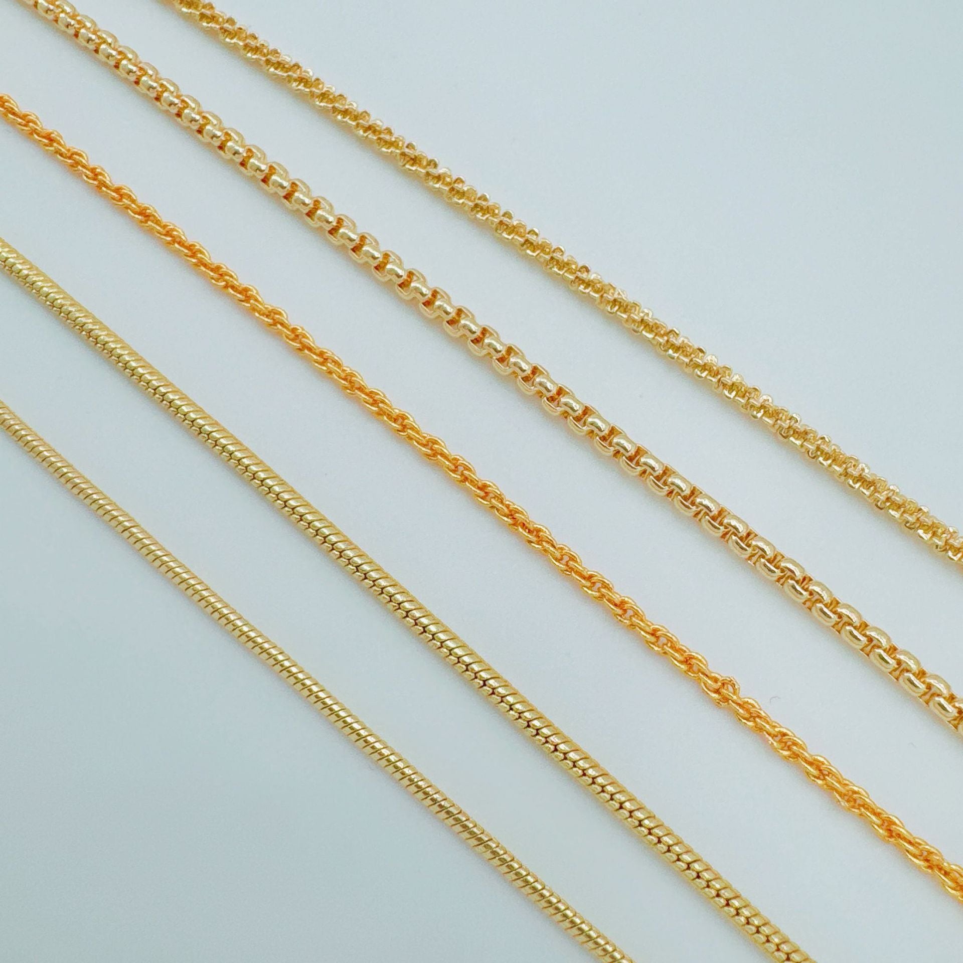 Wholesale Light Luxury DIY Necklace Chain