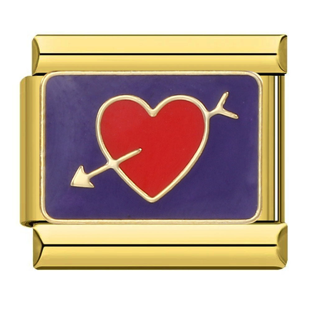 Wholesale Italian Charm Bracelet 9mm DIY Splicing Removable Valentine's Day Stainless Steel Composable Bracelet ACC-BT-QiYing017